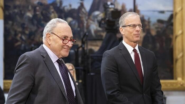 Shutdown Breakthrough: Dems Ready To Deal, Thune Hopeful As Thanksgiving Travel Looms