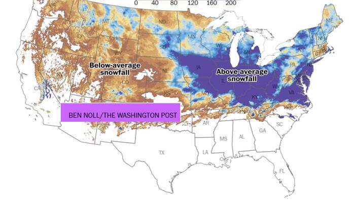 Where Did Global Warming Go? US East Sees Snowiest Start In Nearly Two Decades Where Did Global Warming Go? US East Sees Snowiest Start In Nearly Two Decades