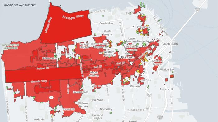 Substation Fire Knocks Out Power Across Parts Of San Francisco