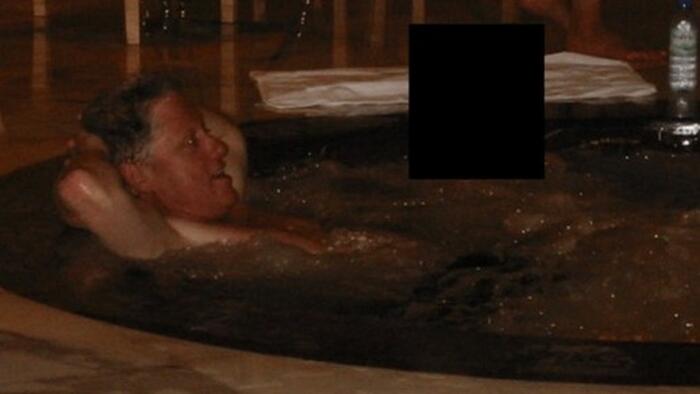 Bill Clinton Responds After Half-Naked Photos Appear In Latest Epstein Drop