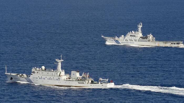 Chinese, Japanese Boats In Tense Standoff Near Disputed Islands As Taiwan-Related Feud Escalates Chinese, Japanese Boats In Tense Standoff Near Disputed Islands As Taiwan-Related Feud Escalates