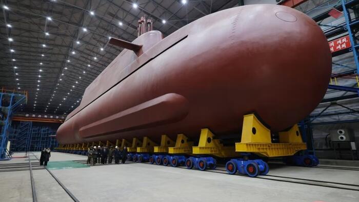 North Korea Unveils First ‘Nuclear-Powered’ Sub As Kim Tells Putin Their Nations Are “Sharing Blood, Life & Death In Same Trench”