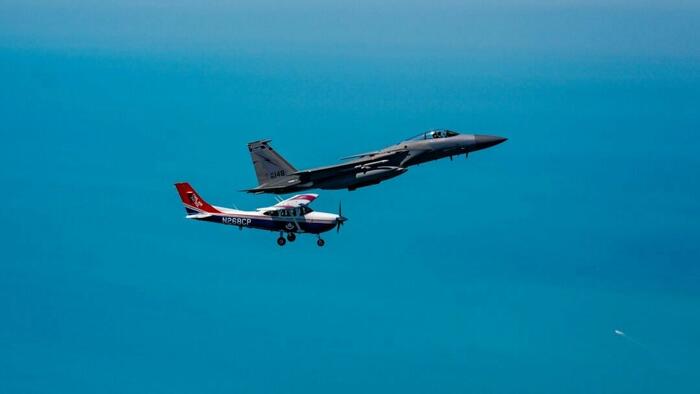 Military Jet Performs ‘Headbutt’ On Plane Intruding Into Mar-a-Lago Airspace