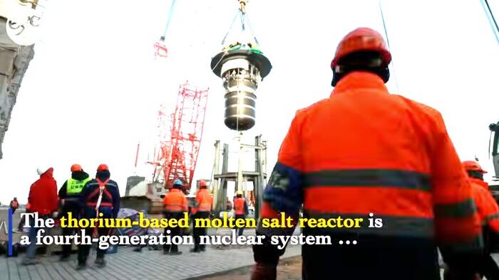 zerohedge.com - Tyler Durden - China Successfully Operates World's First Thorium Molten Salt Reactor