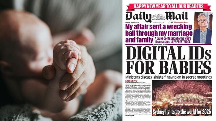 UK Goes Full Cradle-To-Grave With ‘Sinister’ Plan For Newborn Baby Digital IDs