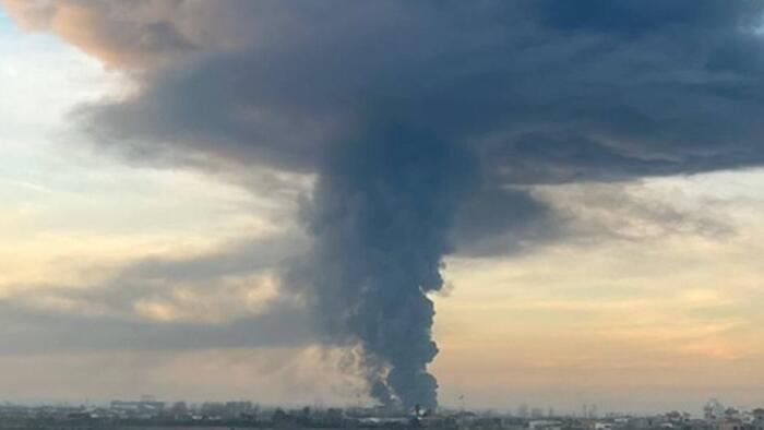 Huge Industrial Explosion In Iran Sparks Panic, Protest-Related Speculation