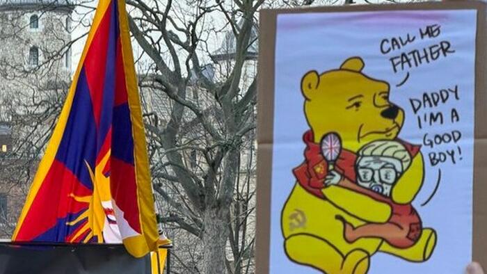 Brits Hold Mass Protest Against Chinese 'Super-Embassy' In London