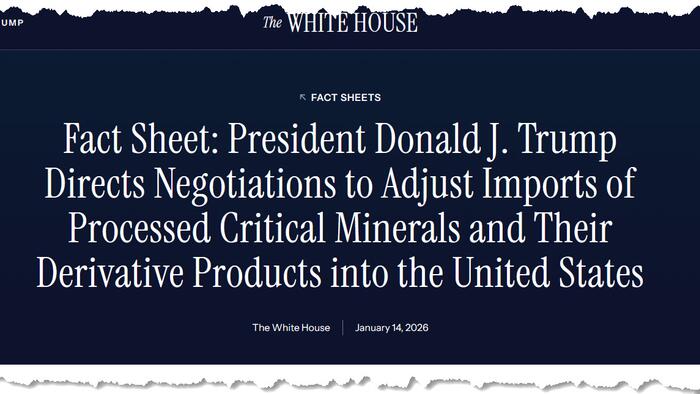 Trump Invokes Section 232 To Seek Foreign Supplies Of Processed Critical Minerals, Avoids Tariffs For Now