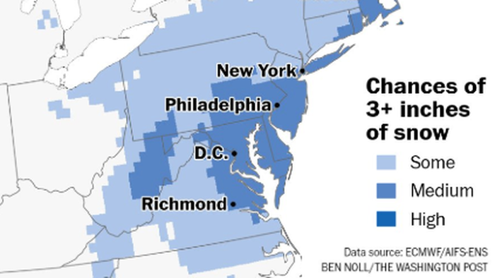 Done With Winter? Not So Fast As Weekend Snowstorm Risk Rises For US East