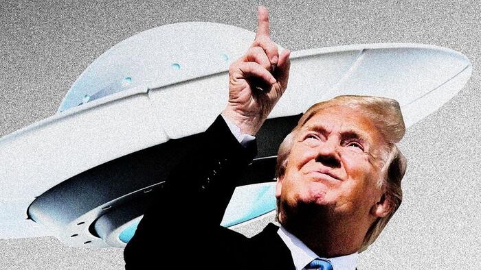 Trump Has A UFO Speech Ready To Deliver