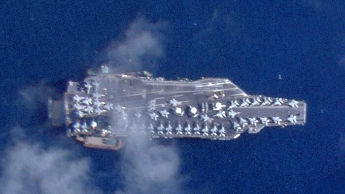 USS Gerald Ford Carrier Hit By 'Sewage Crisis' As Record Deployment Endures