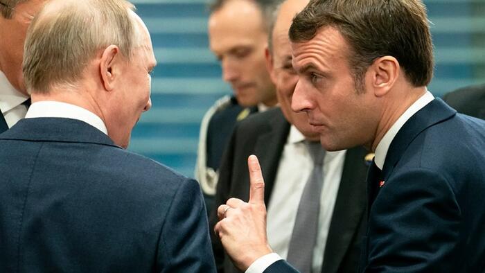 Macron Reopens Direct Channel With Putin As He Moves To Counter Trump
