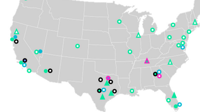 Map Shows Latest U.S. Robotaxi Deployment