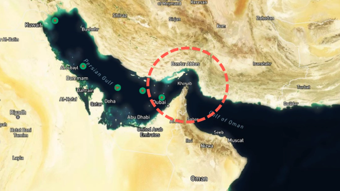Satellite Data Shows Iran Moving Crude Through Hormuz Chokepoint, Putting Kharg Island In Focus