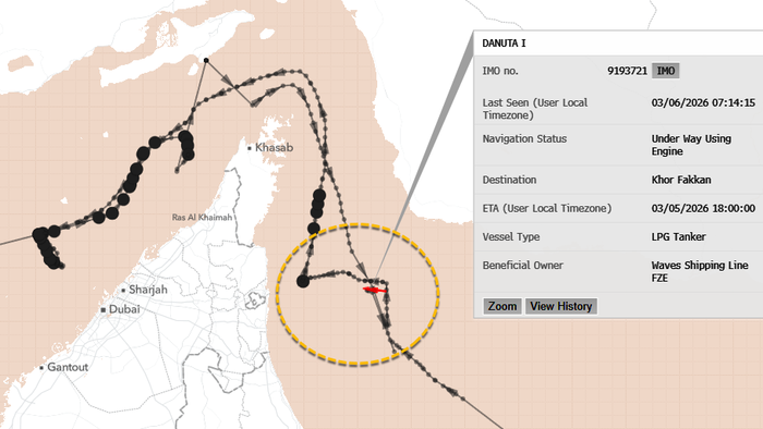 First A China-Linked Ship, Now A US-Sanctioned Gas Tanker Transits Hormuz Chokepoint