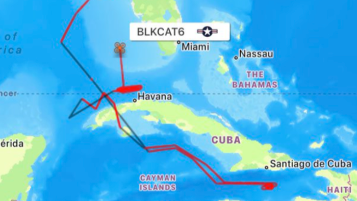 U.S. Navy Spy Drone Circles Cuba As Report Says Pentagon Weighing Possible Military Ops