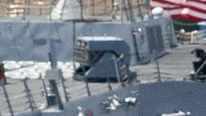 US Navy Destroyer Shows Off New Launcher For Mystery Weapons
