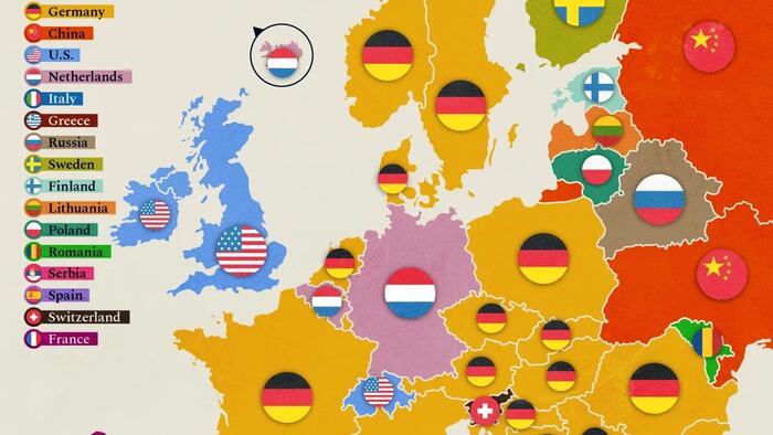 These Are The Top Trade Partners Of Every European Country