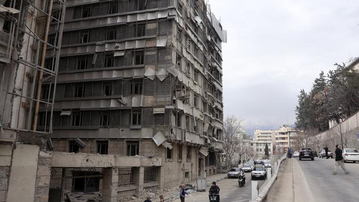 After The Bombing, Tehran Confronts Widespread Ruin
