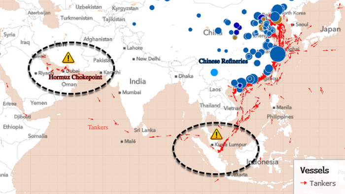 Here's Why Trump's Hormuz Blockade Should Stoke 'Strait Chaos' For China