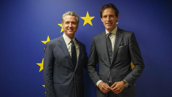 Europe Bets On Newsom To Reverse Trump's America - And Save Its Own Model