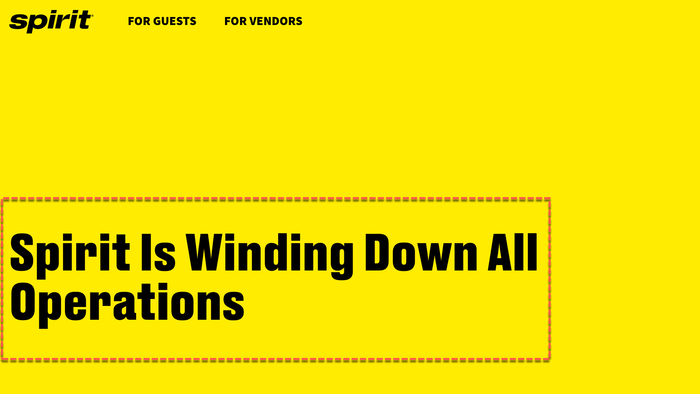 Spirit Airlines 'Bites The Dust' As All Flights Canceled