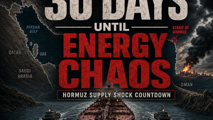 Trump's Project Freedom Likely Triggered By Oil Market's One-Month Countdown To Chaos