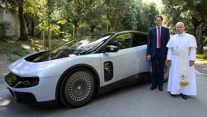 "It Wasn't Copied": Ferrari CEO Defends First EV After Design Backlash