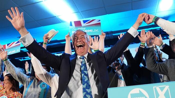 Farage's Reform UK Storms To Historic Gains In Local Elections As Labour Collapses