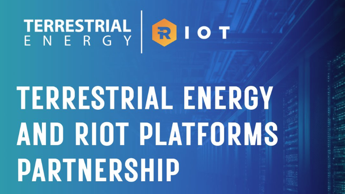 "Data Centers Require Reliable And Predictable Energy": Riot Partners With Terrestrial Energy
