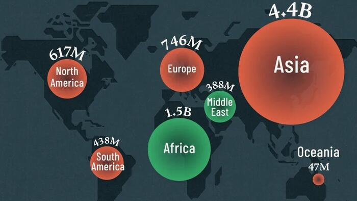Visualizing The Stunning Global Fertility Divide