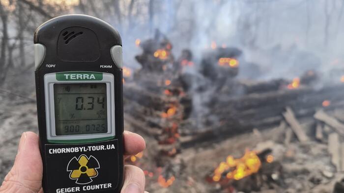 Massive Forest Fire Threatens Chernobyl Exclusion Zone, Radiation Closely Monitored