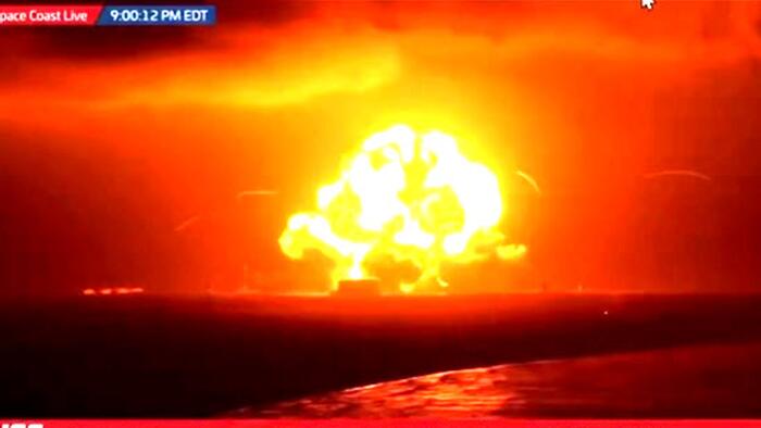 Blue Origin's New Glenn Rocket Explodes On Florida Launchpad