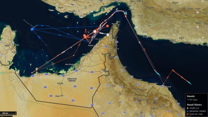 Three Supertankers Carrying 6 Million Barrels Exit Strait Of Hormuz