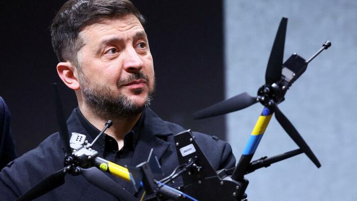 Zelensky Touts That 20 Countries Seek Ukraine Drone Deals