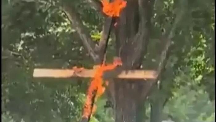 "The Impact was Devastating": Chicago's Cross-Burning Was Set By Liberal, Anti-Trump Protester