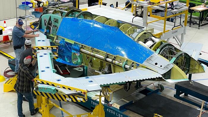 DARPA's X-Plane Designed To Maneuver With Bursts Of Air Gets New Wings Attached