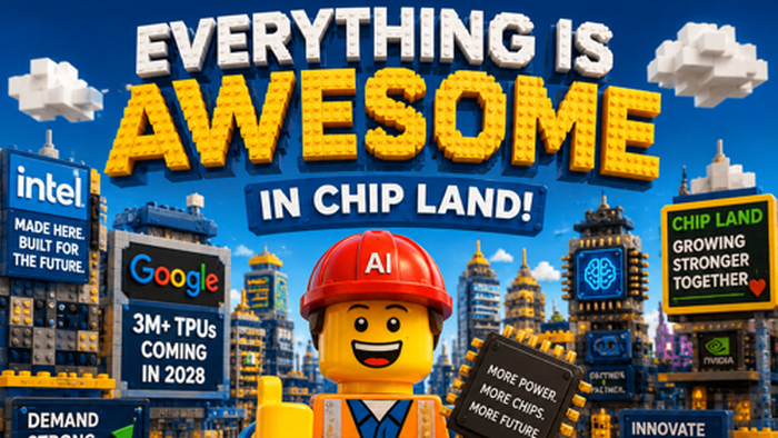Intel Jumps On Report Google Placed 3 Million TPU Foundry Order