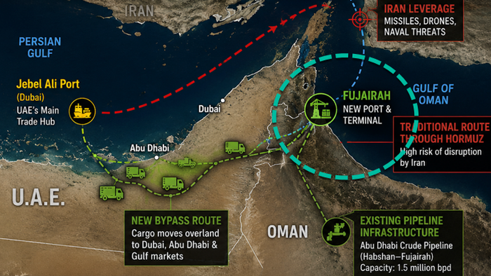 Dubai's New East Coast Port Signals The Beginning Of End For Iran's Hormuz Leverage