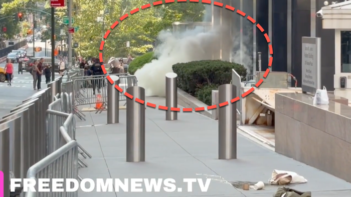 Suspect Detonates Incendiary Device Outside Manhattan Federal Building