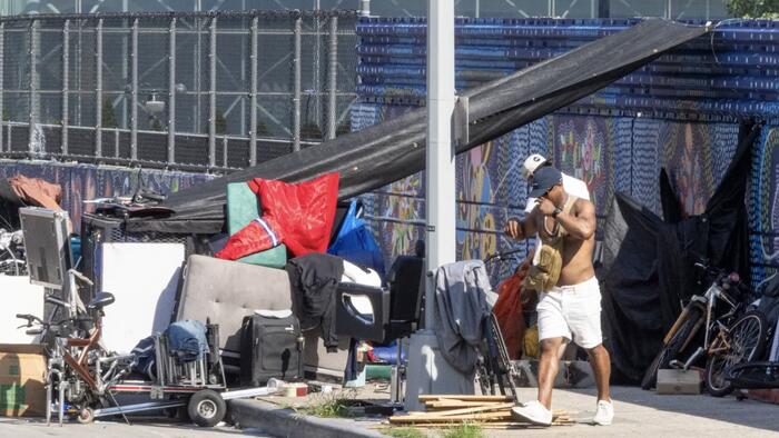 Mamdani's New York: West Side Homeless Camp Stretching 12 Blocks Now Allegedly Stealing City Power
