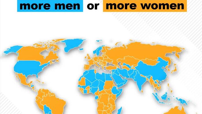 Where Men Outnumber Women Around The World