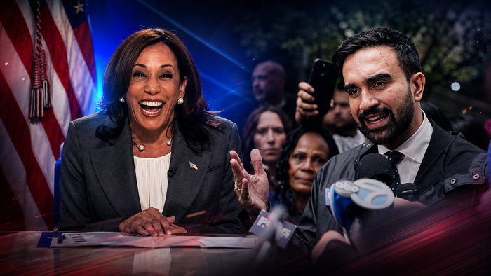 As Democrats Freak Out Over Socialist Takeover, Kamala Harris Speaks With Zohran Mamdani