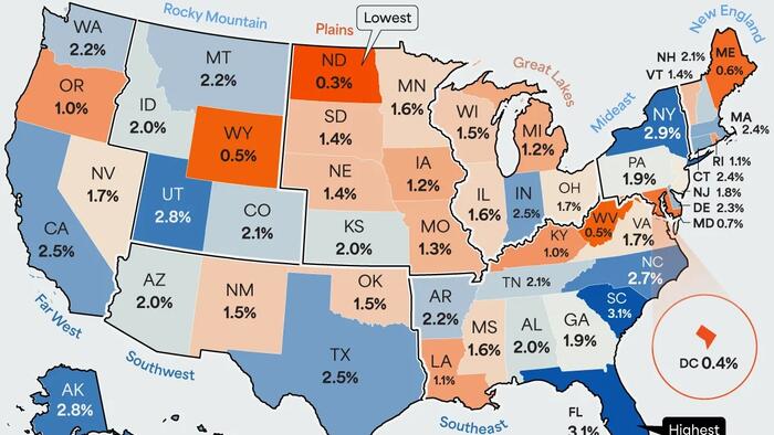zerohedge.com - Tyler Durden - These Are The States Driving America's Economic Growth