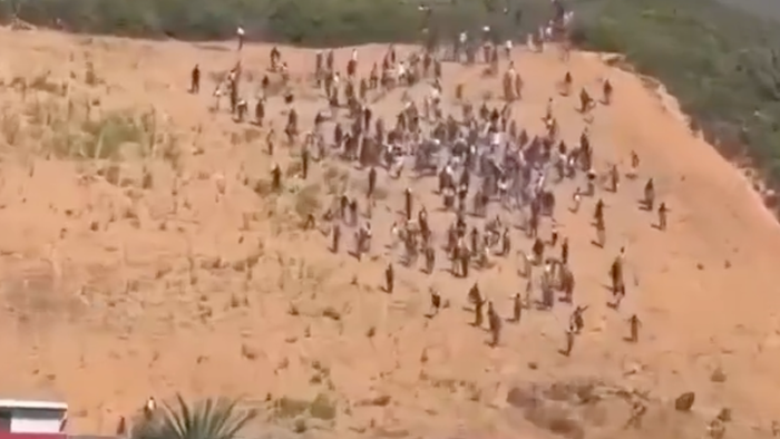 Second Ceuta Border Invasion Attempt Underway As Military-Aged Migrants Mass Near Spanish Enclave