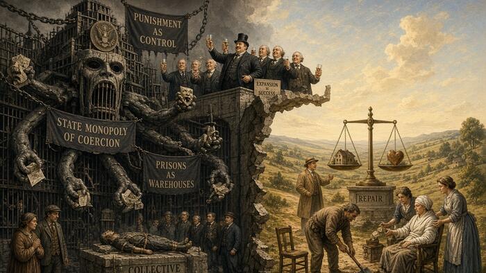 The Penal Leviathan: What Wacquant And Rothbard Reveal About Modern Punishment