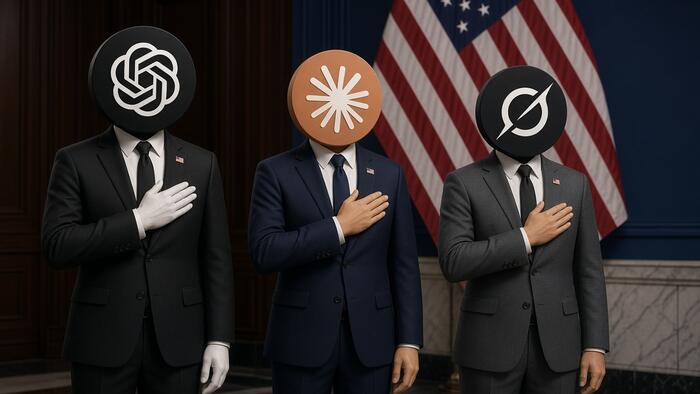 AI Pledge Allegiance To The Flag