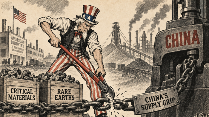 China's "Quasi-Monopolistic" Grip On Critical Materials Ignites Western Supply Race: First To Deliver Wins Big