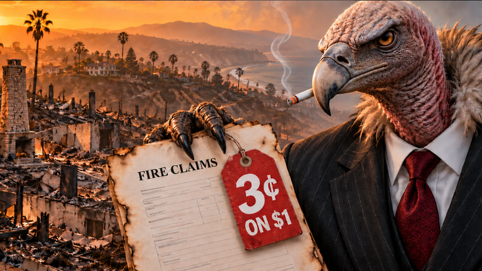 zerohedge.com - Tyler Durden - 3 Cents On The Dollar: Hedge Funds Gorge On LA Fire Claims As Sacramento's Crackdown Goes Up In Smoke