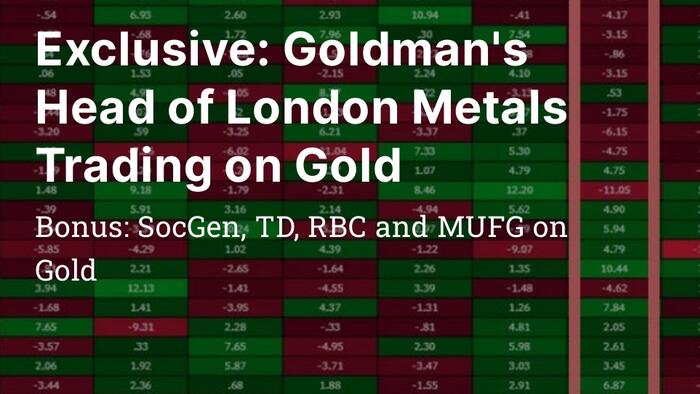 Goldman on Gold: Forget September, Watch October/November - Vimarsana News